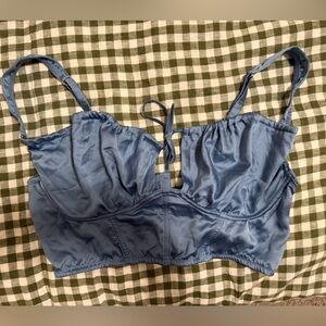 NWOT Victoria’s Secret Satin Bra Top